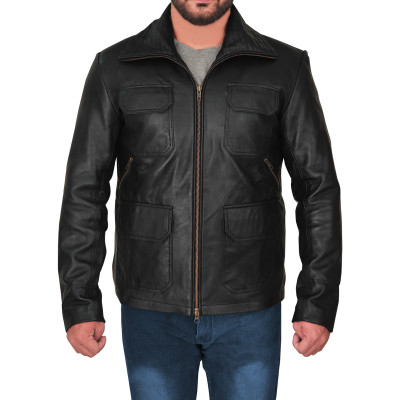 Aaron Paul Breaking Bad leather stylish Jacket