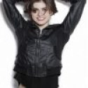 Alexandra Daddario Leather Jacket