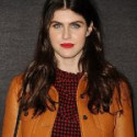 Alexandra Daddario Stylish Leather Jacket