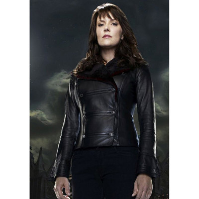 Amanda Tapping Sanctuary Leather Jacket