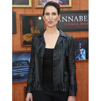 Annabelle Comes Home Bonnie Aarons Leather Jacket