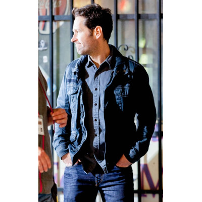 Ant Man Paul Rudd Blue Jacket