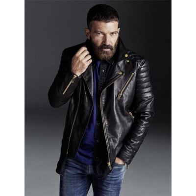 Antonio Banderas Leather Jacket