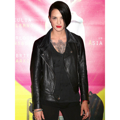 Asia Argento Triple X Leather Jacket