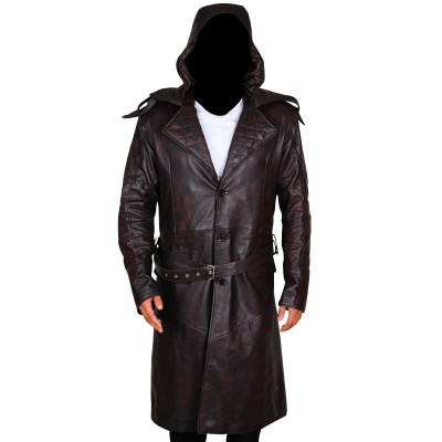 Assassin Michael Fassbender Hooded Coat