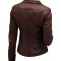 Audrey Marie Anderson Arrow Leather Jacket