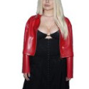 Ava Max Stylish Leather Jacket