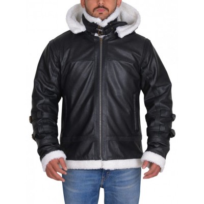 B3 Bomber Shearling Sheepskin Leather Jacket