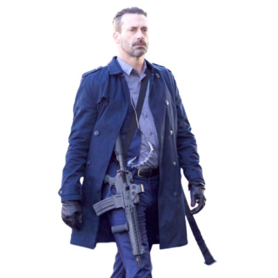 Baby Driver Jon Hamm Cotton Coat