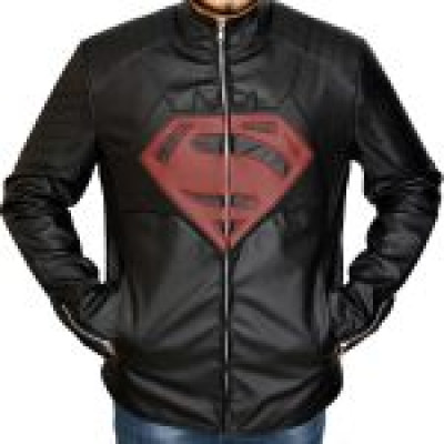 Batman Vs Superman Red logo Jacket