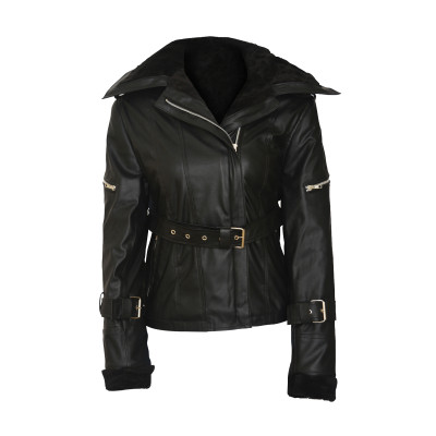 Beautiful Emma Swan Jennifer Morrison Black Jacket
