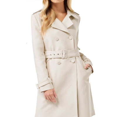 Betty Cooper Cream Trench Coat
