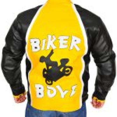 Biker Boyz Derek Luke Yellow Motorcycle Jacket