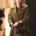Blake Lively The Age of Adaline Green Coat