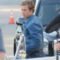 Brad Pitt Worn Blue Jacket In Once Upon a Time In Hollywood