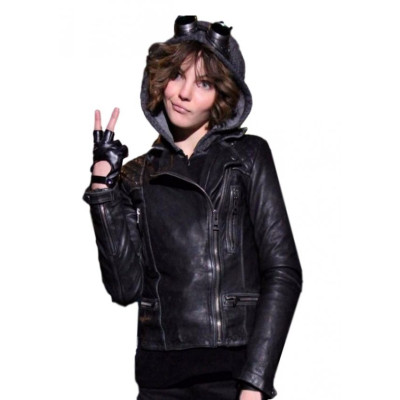 Camren Bicondova Gotham Jacket