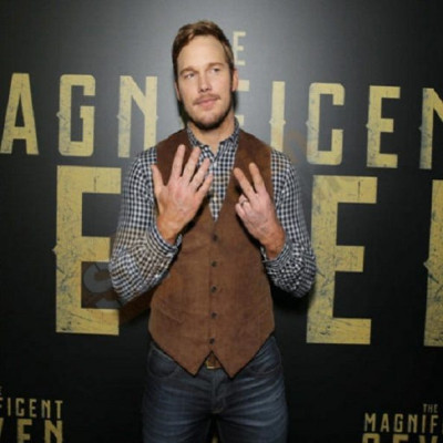 Chris Pratt The Magnificent Seven Brown Vest