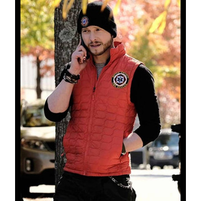 Conrad Hawkins The Resident Matt Czuchry Quilted Vest