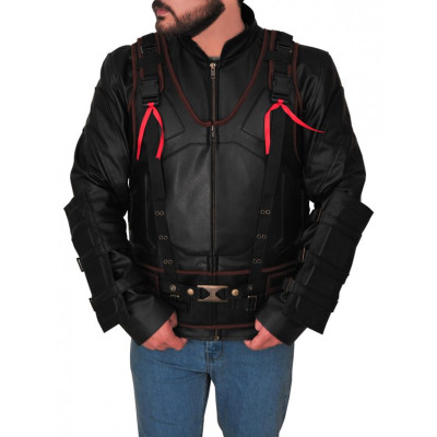 Dark Knight Rises Tom Hardy Leather Jacket