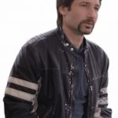 David Duchovny House of D leather Jacket