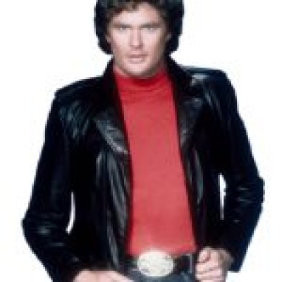 David Hasselhoff Leather Jacket