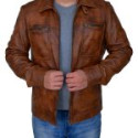 David Ramsey Arrow John Diggle leather Jacket