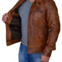 David Ramsey Arrow John Diggle leather Jacket