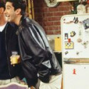 David Schwimmer Black Leather Jacket