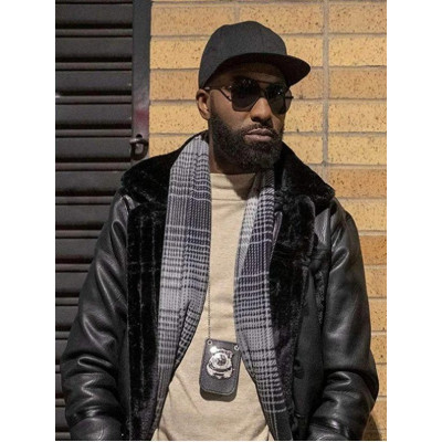 Desus & Mero Desus Nice Black Leather Jacket