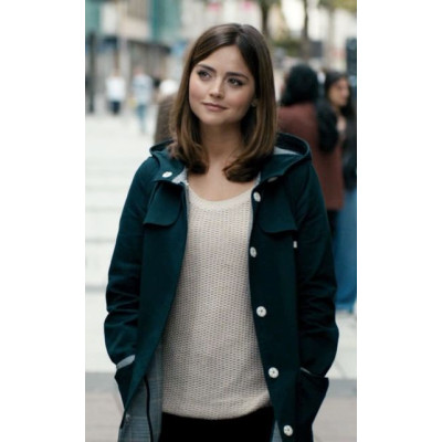Doctor Who Jenna Coleman Green Coat