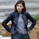 Doctor Who Jenna Coleman leather Jacket