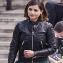 Doctor Who Jenna Coleman leather Jacket