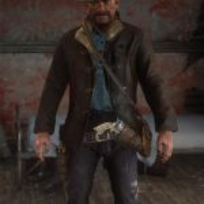 Dutch Van Der Linde Red Dead Redemption 2 Leather Coat