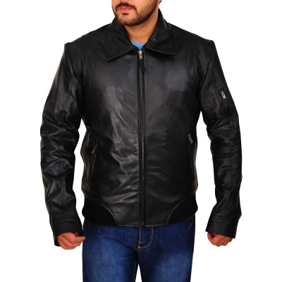 Dwayne Johnson Faster leather Jacket