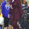 Eiza Gonzalez Baby Driver Darling Coat