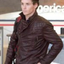Eddie Redmayne Leather Jacket