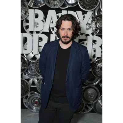 Edgar Wright Baby Driver Blue Coat