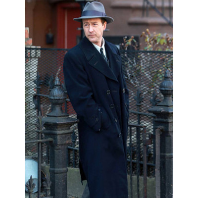 Edward Norton Motherless Brooklyn Lionel Essrog Coat