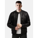 Elegant Mens Slim Fit Leather Jacket