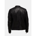 Elegant Mens Slim Fit Leather Jacket