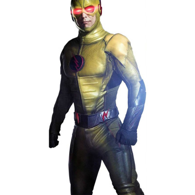 Eobard Thawne Reverse Flash Leather Costume Jacket