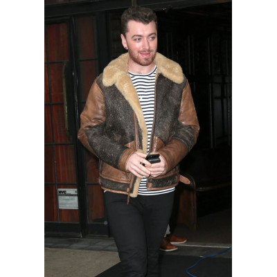 Famous Singer Calum Scott Leather Jacket