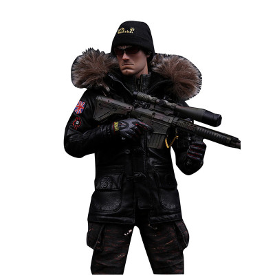 Gangsters Kingdom Spade 5 Baron Jacket With Fur Hood