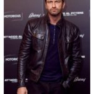 Gerard Butler Olympus Has Fallen Leather Jacket