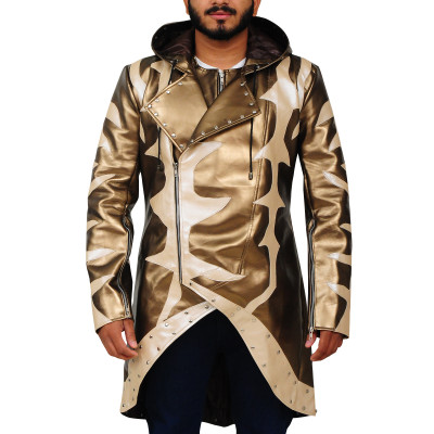 Goldust Golden Hoodie leather Costume