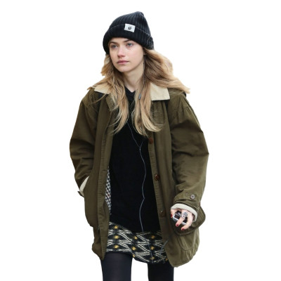 Gorgeous English Actress Imogen Poots Jacket