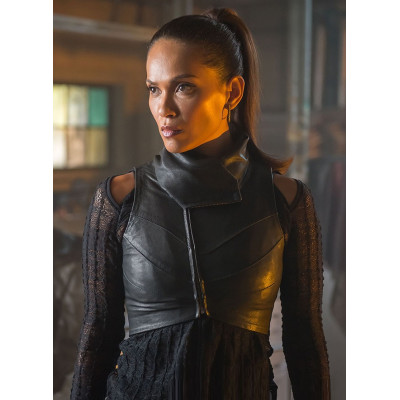 Gotham Larissa Diaz leather Vest