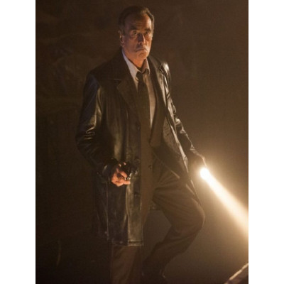 Gotham Dan Hedaya Leather Coat