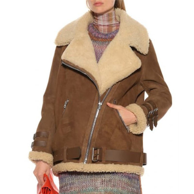 Hailey Baldwin Velocite Shearling Jacket