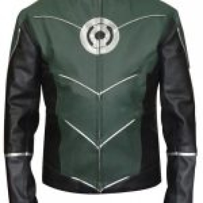 Hal Jordan Green Lantern Leather Jacket